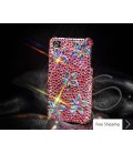 Sparkling Flower Swarovski Crystal Phone Case 