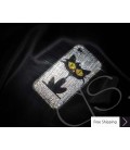 Catty Swarovski Crystal Phone Case 