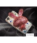 Ribbon 3D Crystallized Swarovski iPhone 4 Case - Multicolor