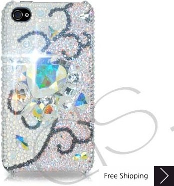 Rattan Bling Swarovski Crystal iPhone 15 Case iPhone 15 Pro and iPhone 15 Pro MAX Case 