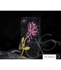 Floral Swarovski Crystal Phone Case 