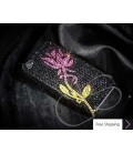 Floral Swarovski Crystal Phone Case 