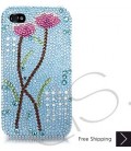 Lotus Swarovski Crystal Phone Case 