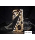 Zipper Swarovski Crystal Phone Case  