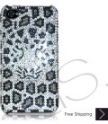 Leopard Swarovski Crystal Phone Case 