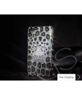 Leopard Swarovski Crystal Phone Case 