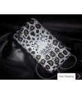 Leopard Swarovski Crystal Phone Case 