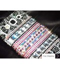 Stripe Print Crystal Samsung Galaxy S3 i9300 Cases 