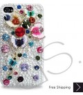 Butterfly 3D Bling Swarovski Crystal iPhone 14 Case iPhone 14 Pro and iPhone 14 Pro MAX Case