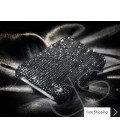 Classic Bling Swarovski Crystal Phone Case - Black