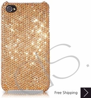 Classic Bling Swarovski Crystal Phone Case - Champagne