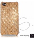 Classic Bling Swarovski Crystal iPhone 16 Case iPhone 16 Pro and iPhone 16 Pro MAX Case - Champagne