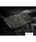 Classic Bling Swarovski Crystal Phone Case - Black Diamond