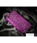 Classic Bling Swarovski Crystal Phone Case - Purple