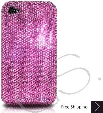 Classic Bling Swarovski Crystal Phone Case - Pink