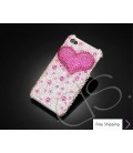 Fancy Love Bling Swarovski Crystal Phone Cases - Pink