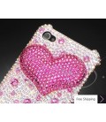 Fancy Love Bling Swarovski Crystal Phone Cases - Pink