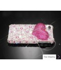 Fancy Love Bling Swarovski Crystal Phone Cases - Pink