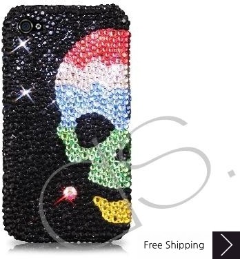 Skull Sky Bling Swarovski Crystal Phone Cases