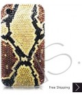 Split Bling Swarovski Crystal Phone Cases - Gold