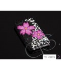 Twin Floral Bling Swarovski Crystal Phone Cases