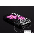 Twin Floral Bling Swarovski Crystal Phone Cases
