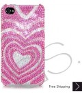 Sweet Heart Bling Swarovski Crystal iPhone 13 Case iPhone 13 Pro and iPhone 13 Pro MAX Case