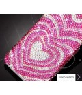 Sweet Heart Bling Swarovski Crystal Phone Cases
