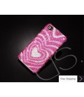 Sweet Heart Bling Swarovski Crystal Phone Cases