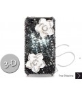 Elegant Floral Bling Swarovski Crystal iPhone 15 Case iPhone 15 Pro and iPhone 15 Pro MAX Case