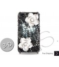 Elegant Floral Bling Swarovski Crystal iPhone 16 Case iPhone 16 Pro and iPhone 16 Pro MAX Case