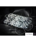 Dark Snowflake Bling Swarovski Crystal Phone Cases