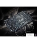 Anomaly Bling Swarovski Crystal Phone Case - Black