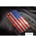 National Series Bling Swarovski Crystal Phone Case - USA