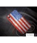 National Series Bling Swarovski Crystal Phone Case - USA