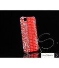 Ladder Bling Swarovski Crystal Phone Cases - Red 