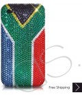 ナショナル シリーズ キラキラのスワロフ スキー クリスタル電話ケース - 南アフリカ