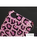 Love Leopard Personalized Bling Swarovski Crystal Phone Cases