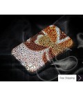 Butterfly Bling Swarovski Crystal Phone Case - Gold