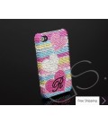 Fall in love Personalized Bling Swarovski Crystal Phone Cases - Stripe