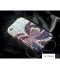 Butterfly Bling Swarovski Crystal Phone Case - Purple