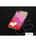 Gradation Heart Bling Swarovski Crystal Phone Cases