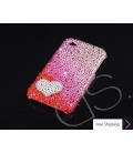 Gradation Heart Bling Swarovski Crystal Phone Cases