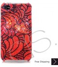 Rose Petals Bling Swarovski Crystal iPhone 13 Case iPhone 13 Pro and iPhone 13 Pro MAX Case