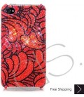 Rose Petals Bling Swarovski Crystal Phone Cases