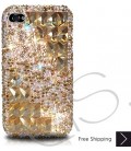 Symmetric Bling Swarovski Crystal iPhone 16 Case iPhone 16 Pro and iPhone 16 Pro MAX Case