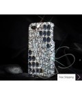 Symmetric Swarovski Crystal Phone Case - Platinum