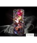 Colorato 3D Bling Swarovski Crystal Phone Case - Blue