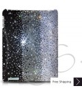 グラファイト結晶スワロフ スキー ipad と 2 の新しい iPad ケース