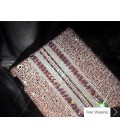Parallel Swarovski Crystal iPad 2 New iPad Case - Pink